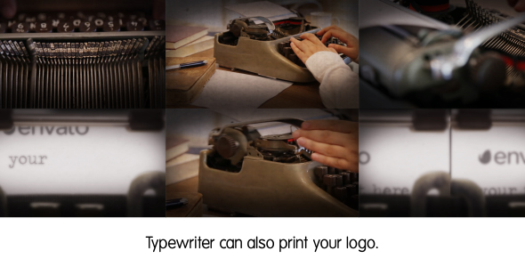 Typewriter revealer - VideoHive 16422387
