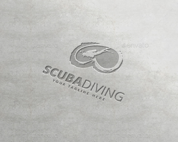 Scuba Diving Logo by maraz2013 | GraphicRiver