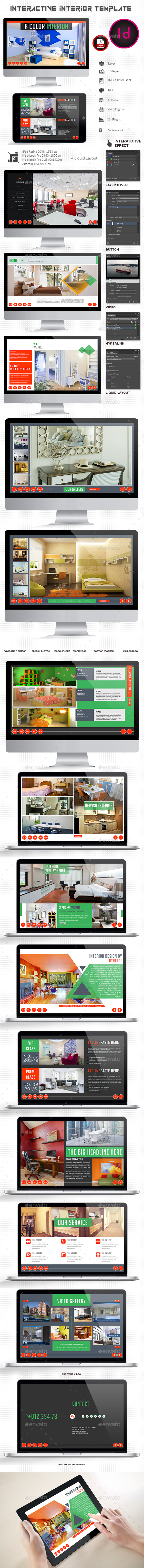 Interactive Interior Template - ePublishing