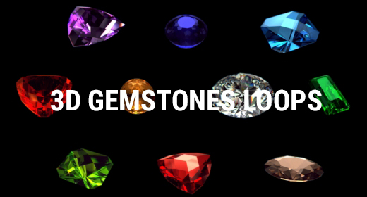 3D Gemstones Loops