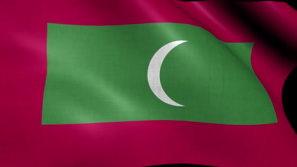 Maldives Flag alt