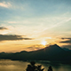 Lake Sunset with Mountain and Clouds - VideoHive Item for Sale