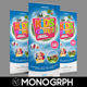 Kids Summer Camp Roll-up Banner 2, Print Templates | GraphicRiver