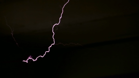 High Voltage Electrical Discharge Generated