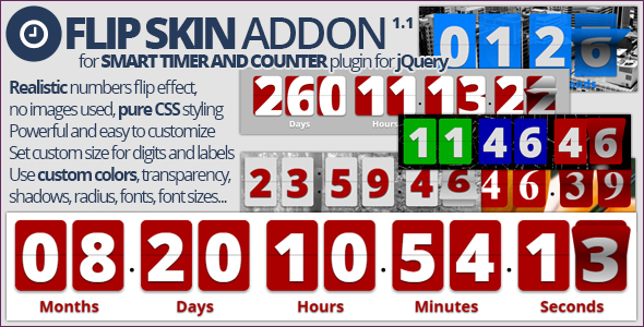 Smart Timer And Counter: Flip Skin Addon