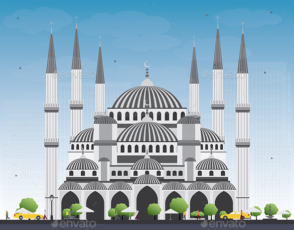 Blue Mosque in Istanbul Turkey