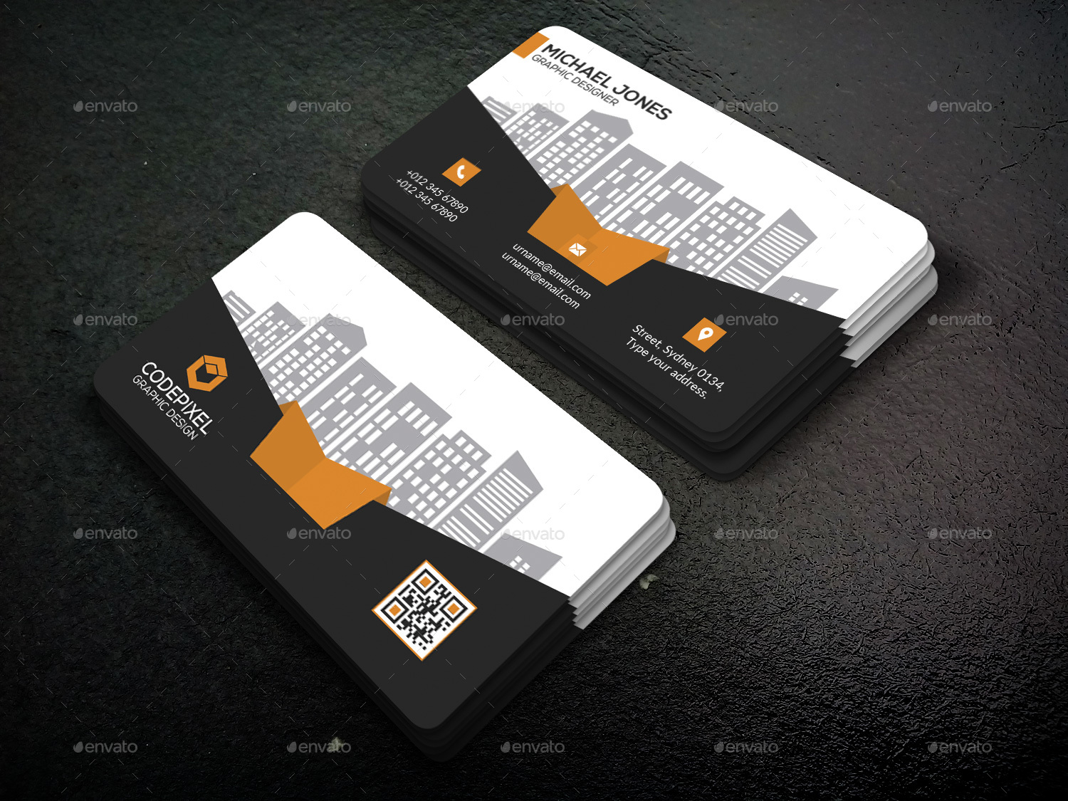 Real Estate Business Card, Print Templates | GraphicRiver