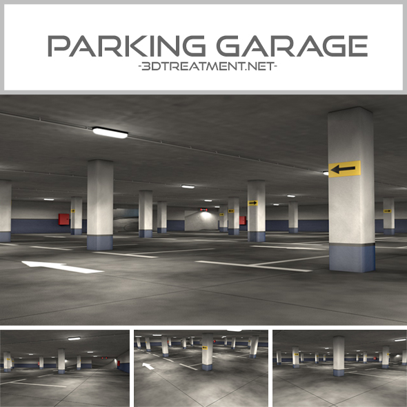 Parking Garage - 3Docean 16471609