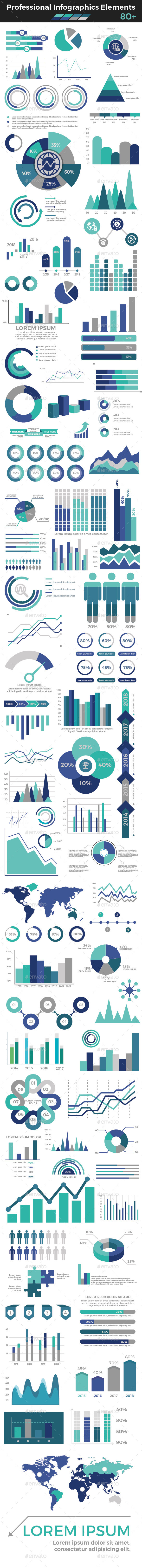 Professional Infographics Elements - Infographics