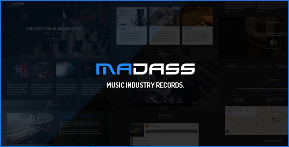 Madass - Music - ThemeForest 16015779