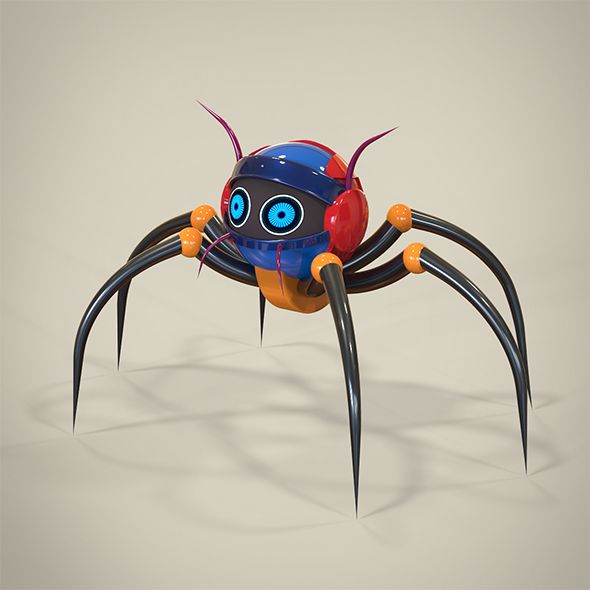 Spider Robot - 3Docean 16481013