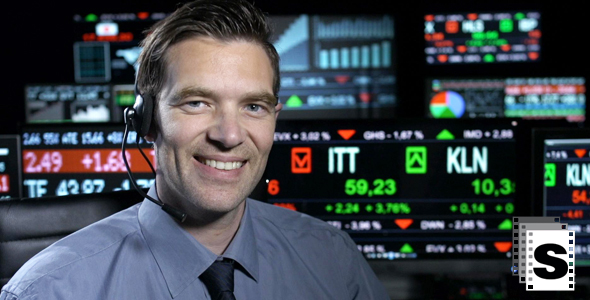 Stockbroker Smiling  alt