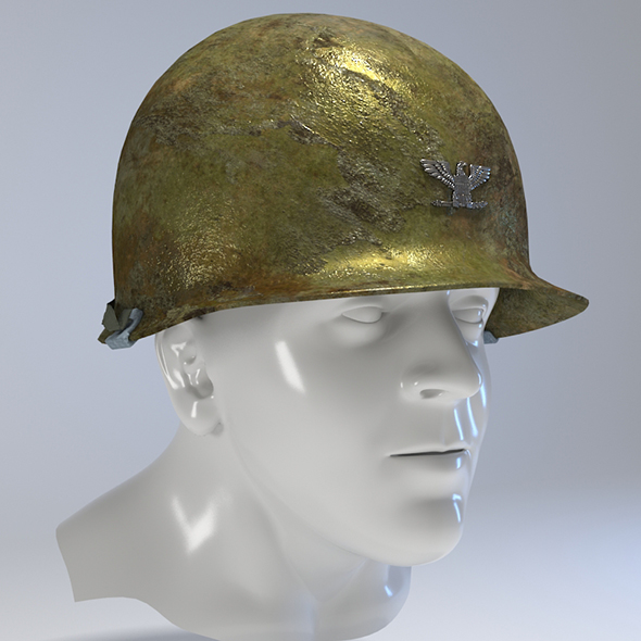 USA Army Helmet - 3Docean 13178003
