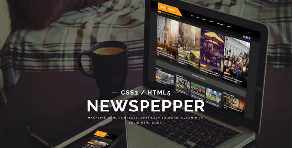 NewsPepper - NewsMagazine - ThemeForest 15726668
