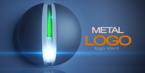 Metal Logo Ident - VideoHive 16489482