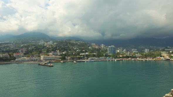 City With Beautiful Beaches And Piers