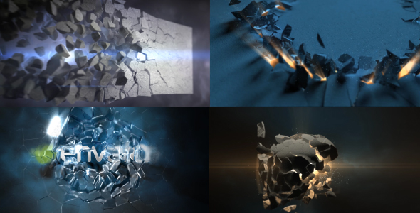 Epic Destruction Logo - VideoHive 16492502