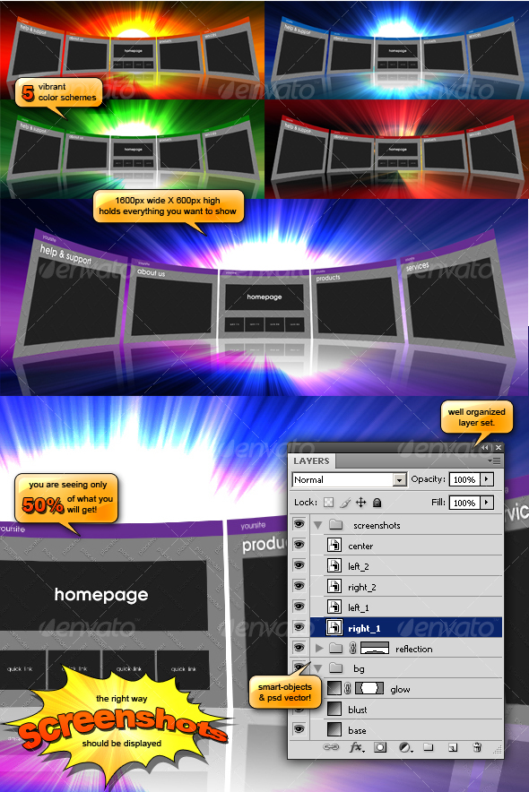 preview BLAST - Backgrounds Graphics