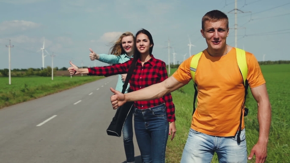 Ride Friends Hitchhiking