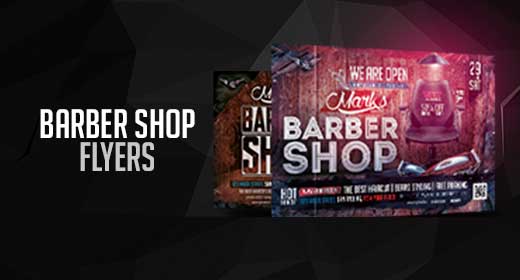 Barber Shop Flyers