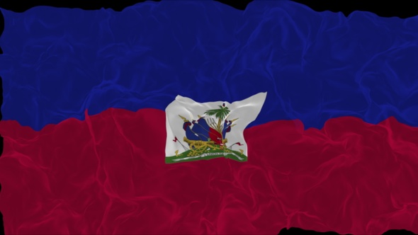 flag South Georgia and the South Sandwich Islands turns into smoke. State weakening concept, alpha c alt