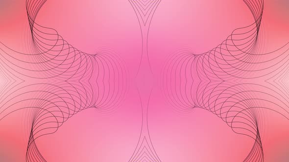 White color geometric line animation with gradient background. Vd 733 alt