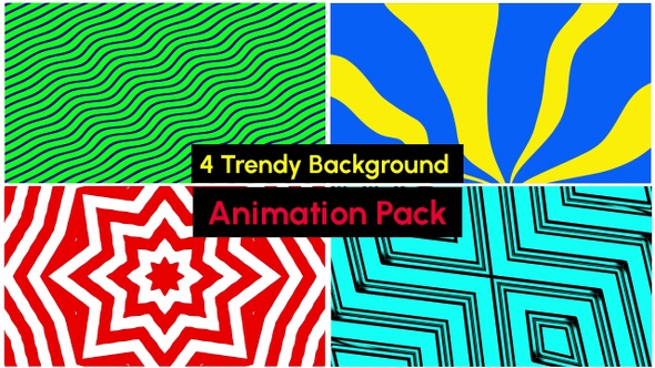 Trendy Backgrounds Colorful Pack alt