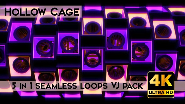 Hollow Cage VJ Loops