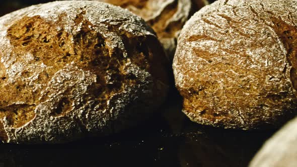 Making a Loaf of Bread in the Bakery