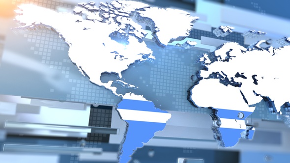 Altai Republic Flag Inside The Shape Of World Map Transition alt