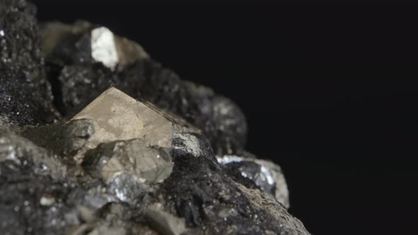 Mineral Pyrite Dodecahedron alt