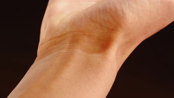 Black Skin Texture Closeup alt