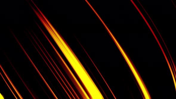 Golden and red bending lines alt