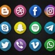 18 Social Media Icons - VideoHive Item for Sale