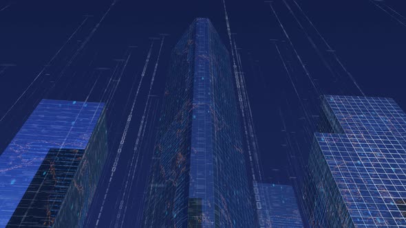 Digital City Buildings With Data V2
