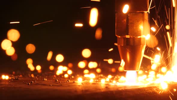 Plasma Cutting Machine, Steel Manufacturing Industry.