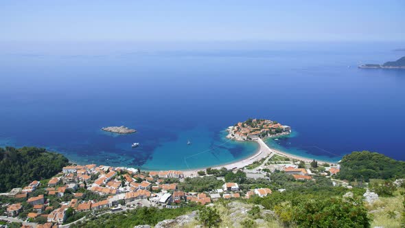 Mediterranean Vacation Sveti Stefan Island, Near Budva Kotor, Montenegro