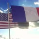 USA and France Flags - VideoHive Item for Sale