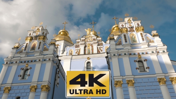 St. Michael Golden-Domed Monastery In Kiev Ukraine alt
