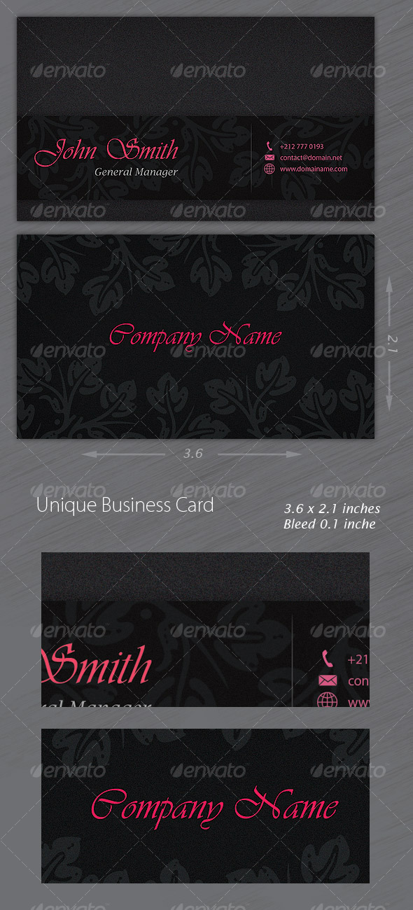 Unique Business Card - Retro/Vintage Business Cards
