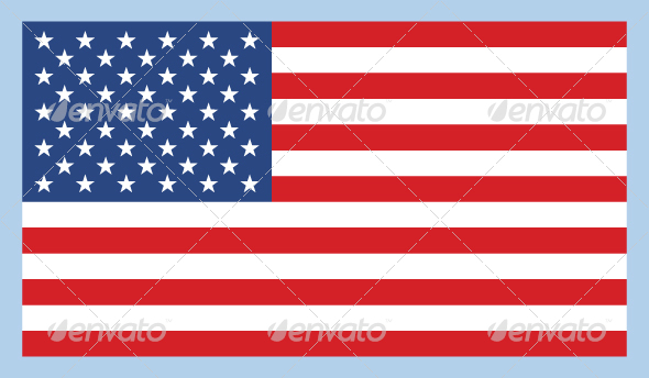 American Flag - Man-made Objects Objects