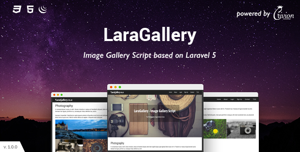 LaraGallery - Image - CodeCanyon 16507664