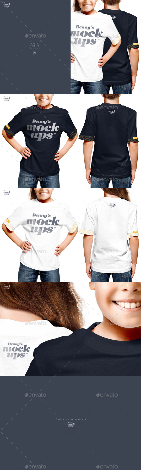 Download Kids T Shirt Mockup By Dennysmockups Graphicriver
