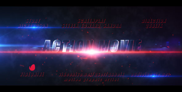 Action Movie Title - VideoHive 16511588
