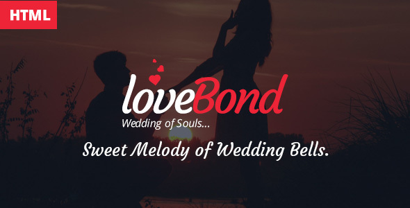 LoveBond One Page - ThemeForest 16515003