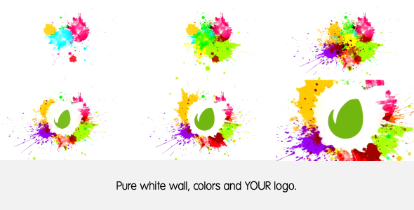 Colorful Splatter Reveal - VideoHive 3998051