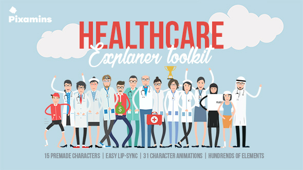 Healthcare Explainer Toolkit - VideoHive 16524614