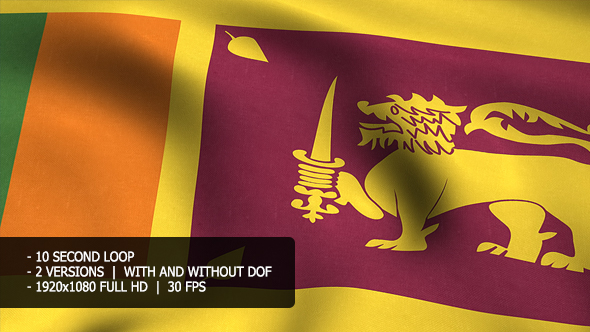 Sri Lanka Flag Background