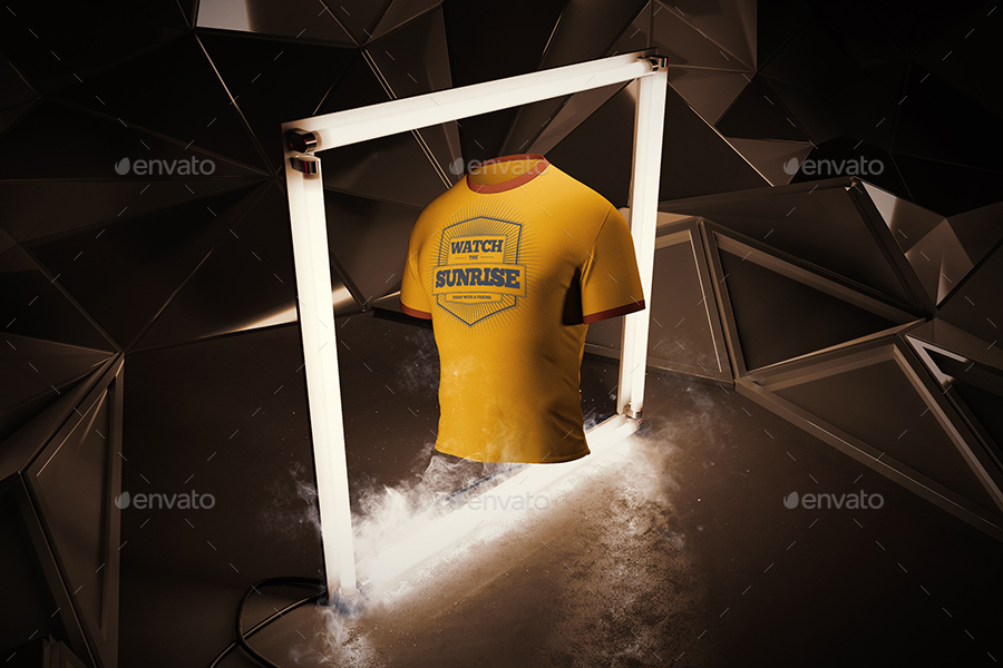 Man T-shirt Mock-up / Animated Mockup by Gk1 | GraphicRiver