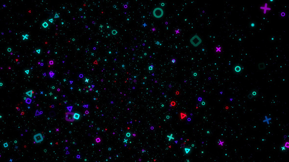 Play Shapes Particles Space